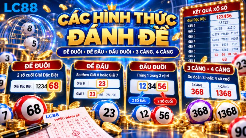 Các hình thức đánh đề phổ biến